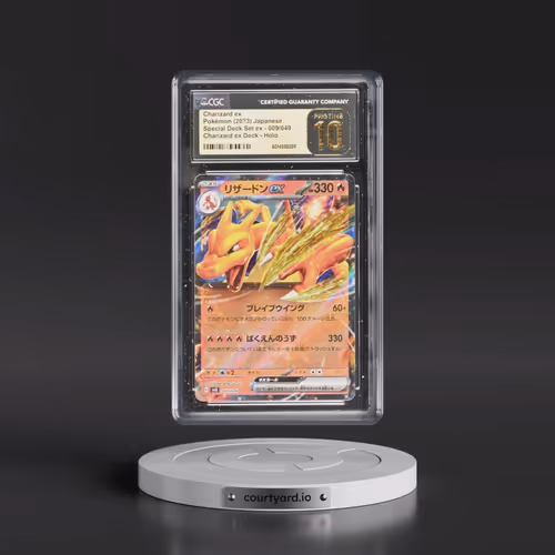 2023 Venusaur/Charizard/Blastoise Spec. Set ex #009/049 Charizard ex - Charizard ex Deck Holo (CGC 1
