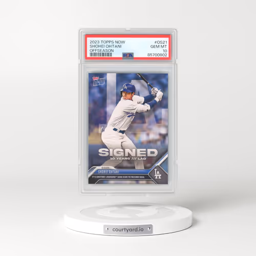 2023 Topps Now Offseason #OS21 Shohei Ohtani (PSA 10 GEM MINT)