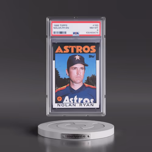 1986 Topps #100 Nolan Ryan (PSA 8 NM-MT)