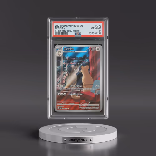 2024 Pokémon Sfa EN-Shrouded Fable #078 Persian - Illustration Rare (PSA 10 GEM MINT)