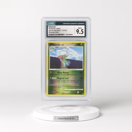 2007 Secret Wonders #17 Roserade - Holo (CGC 9.5 MINT+)