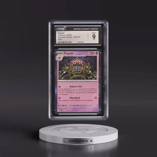 2023 Obsidian Flames - OBF EN #095/197 Claydol - Holo (CGC 9 MINT)