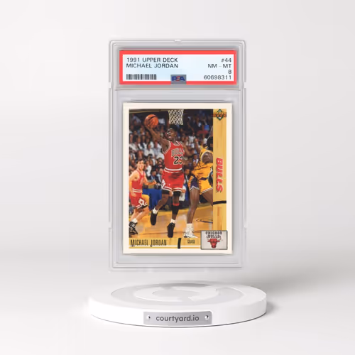 1991 Upper Deck #44 Michael Jordan (PSA 8 NM-MT)