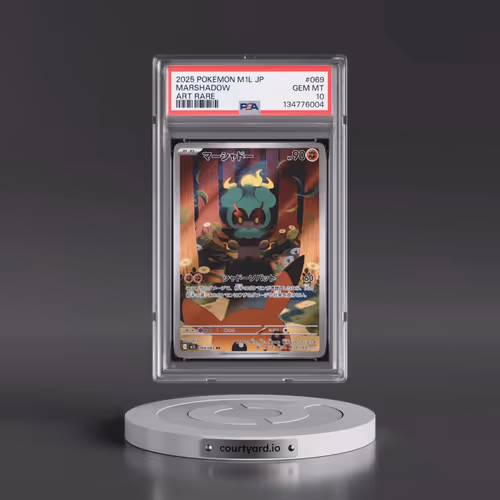 2025 Pokémon M1l-Mega Brave #069 Marshadow - Art Rare (PSA 10 GEM MINT)