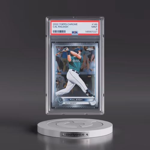 2022 Topps Chrome #149 Cal Raleigh (PSA 9 MINT)