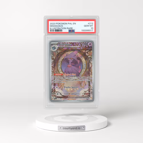 2023 Pokémon Pal EN-Paldea Evolved #212 Mismagius - Illustration Rare (PSA 10 GEM MINT)