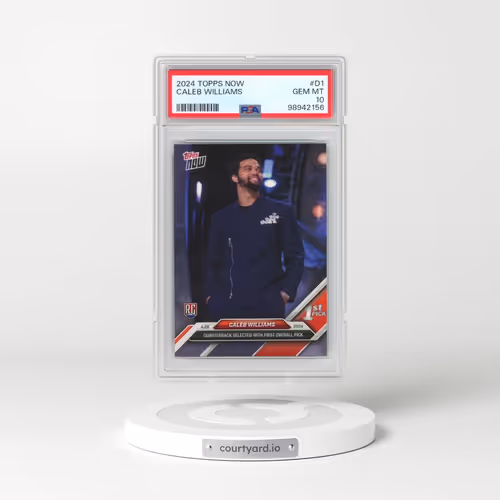 2024 Topps Now #D1 Caleb Williams (PSA 10 GEM MINT)