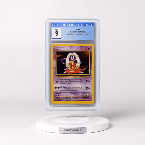 1999 Base Set #31/102 Jynx (CGC 9 MINT)