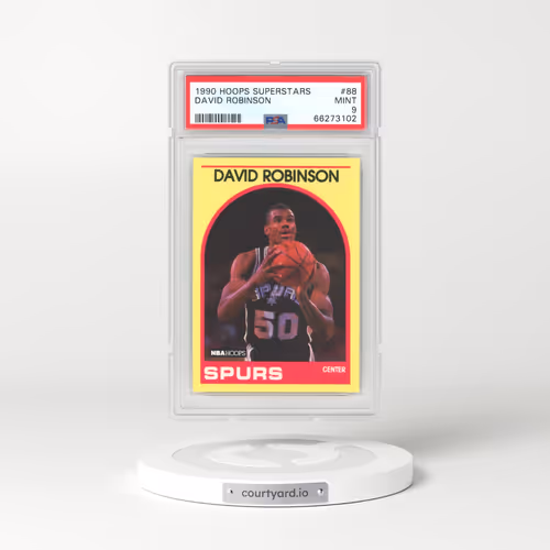 1990 Hoops Superstars #88 David Robinson (PSA 9 MINT)