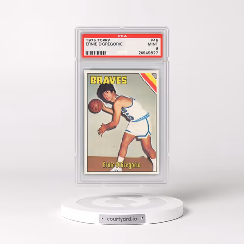 1975 Topps #45 Ernie DiGregorio (PSA 9 MINT)