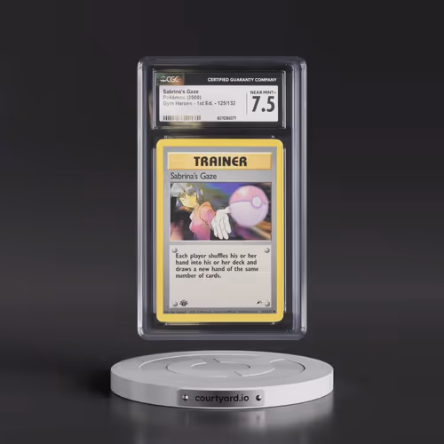 2000 Gym Heroes #125/132 Sabrina's Gaze - 1st Edition 1st Edition (CGC 7.5 NM+)
