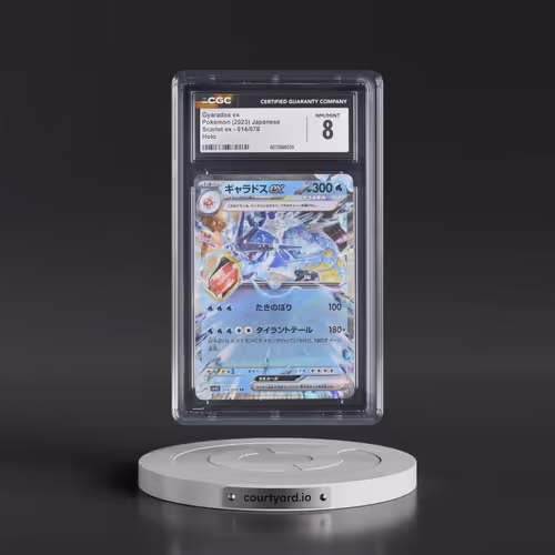 2023 Scarlet ex #014/078 Gyarados ex - Holo (CGC 8 NM-MT)