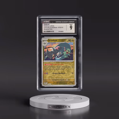 2024 Prismatic Evolutions - PRE EN #072/131 Drakloak - Reverse Holo (CGC 9 MINT)