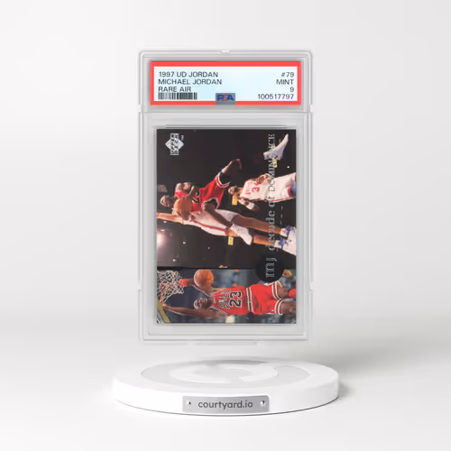 1997 Upper Deck MJ Rare Air #79 Michael Jordan (PSA 9 MINT)