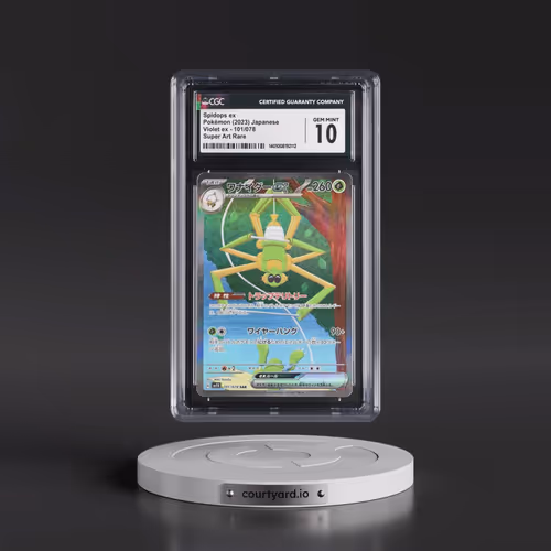 2023 Violet ex #101/078 Spidops ex - Special Art Rare Holo (CGC 10 GEM MINT)