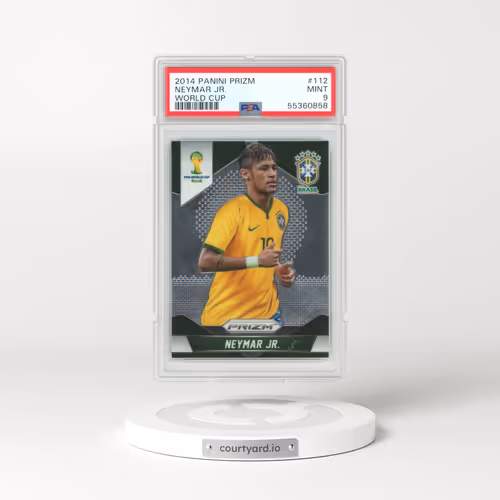 2014 Panini Prizm World Cup #112 Neymar Jr. (PSA 9 MINT)