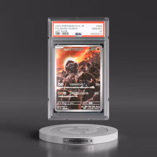 2023 Pokémon Sv1a-Triplet Beat #084 Paldean Tauros - Art Rare (PSA 10 GEM MINT)
