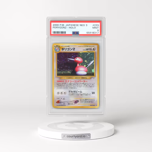 2000 Pokémon Neo 3 #233 PORYGON2 - Holo (PSA 9 MINT)