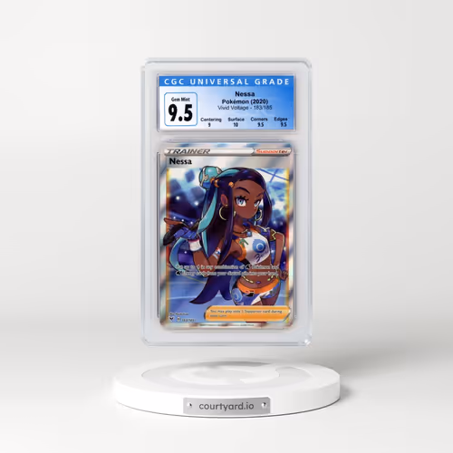 2020 Vivid Voltage #183/185 Nessa (CGC 10 GEM MINT)