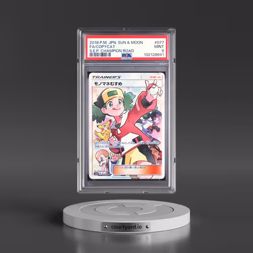 2018 Pokémon Sun & Moon Strength Expansion Pack Champion Road #077 Copycat - Full Art (PSA 9 MINT)