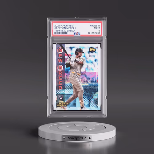 2024 Topps Archives 1999 New Breed #99NB11 Jackson Merrill (PSA 9 MINT)