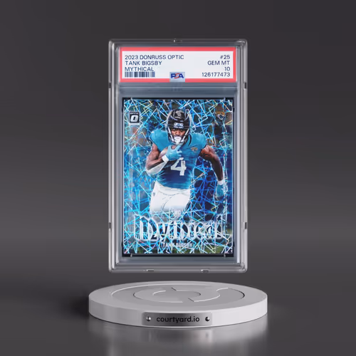 2023 Panini Donruss Optic Mythical #25 Tank Bigsby (PSA 10 GEM MINT)