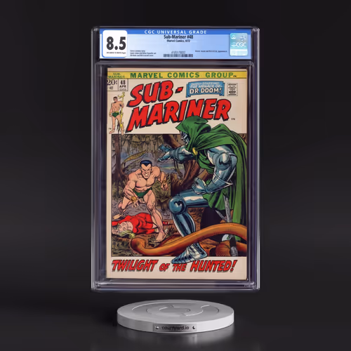 Sub-Mariner #48 CGC 8.5 Off-white to White Pages (Marvel Comics, 4/72)
