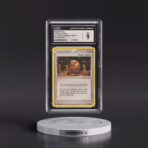 2004 EX Hidden Legends #88/101 Desert Ruins - Reverse Holo (CGC 9 MINT)