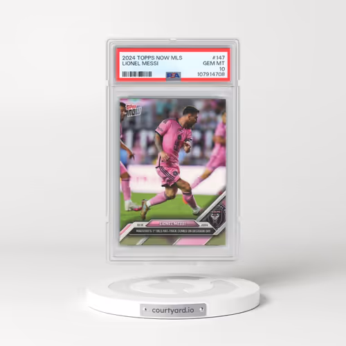 2024 Topps Now MLS #147 Lionel Messi (PSA 10 GEM MINT)