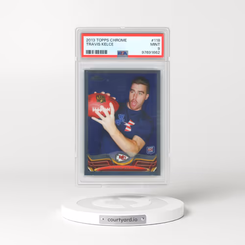 2013 Topps Chrome #118 Travis Kelce (PSA 9 MINT)
