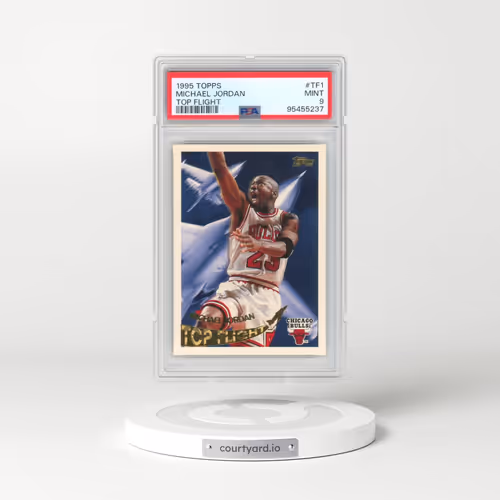 1995 Topps Top Flight #TF1 Michael Jordan (PSA 9 MINT)