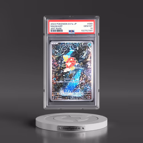 2023 Pokémon Sv1a-Triplet Beat #080 Magikarp - Art Rare (PSA 10 GEM MINT)