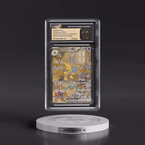 2023 Scarlet & Violet 151 - MEW EN #201/165 Alakazam ex - Special Illustration Rare (Holo) (CGC 10 P
