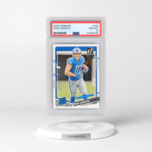 2023 Panini Donruss #332 Sam LaPorta (PSA 10 GEM MINT)