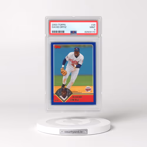 2003 Topps #26 David Ortiz (PSA 9 MINT)