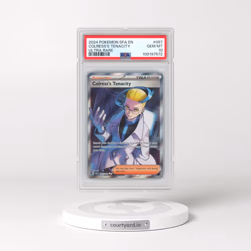 2024 Pokémon Sfa EN-Shrouded Fable #087 Colress's Tenacity - Ultra Rare (PSA 10 GEM MINT)