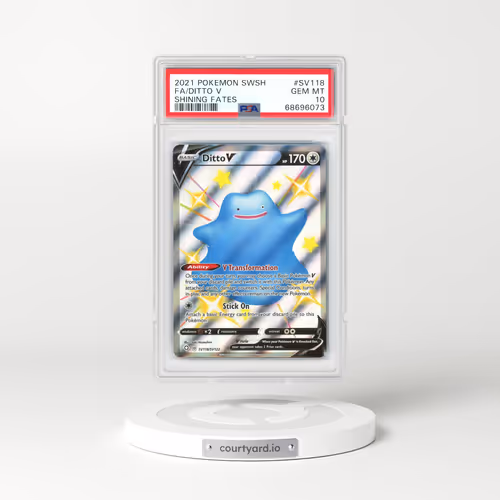 2021 Shining Fates #SV118 Ditto V - Holo (PSA 10 GEM MINT)