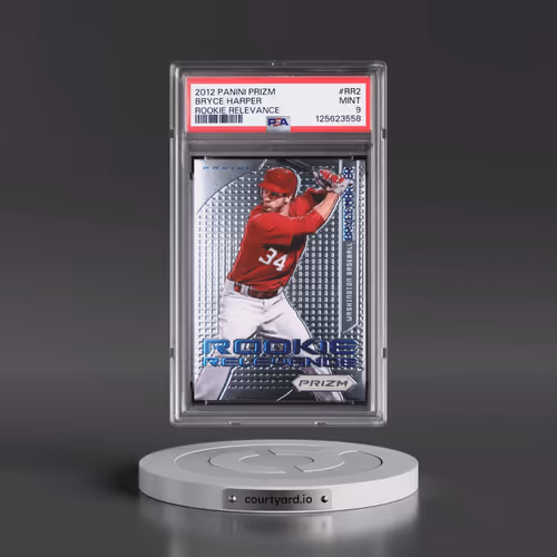 2012 Panini Prizm Rookie Relevance #RR2 Bryce Harper (PSA 9 MINT)