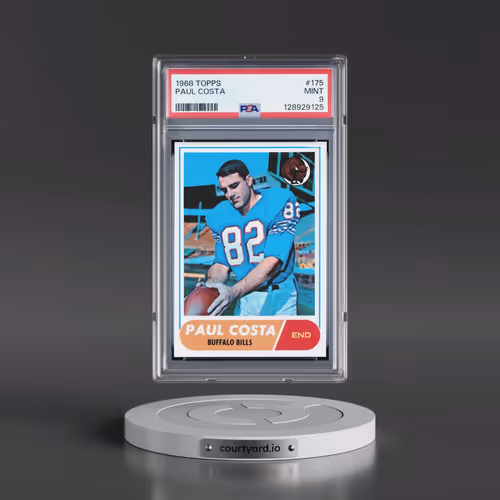 1968 Topps #175 Paul Costa (PSA 9 MINT)