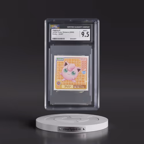2006 Junior Color Stickers (2006 Ensky) - Japanese #J007 Jigglypuff (CGC 9.5 MINT+)