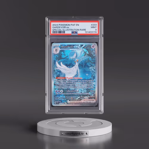 2024 Pokémon Paf EN-Paldean Fates #233 Gardevoir EX - Holo Special Illustration Rare (PSA 9 MINT)
