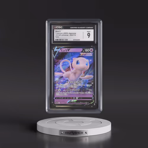 2022 VSTAR Universe #053/172 Mew V - Holo (CGC 9 MINT)