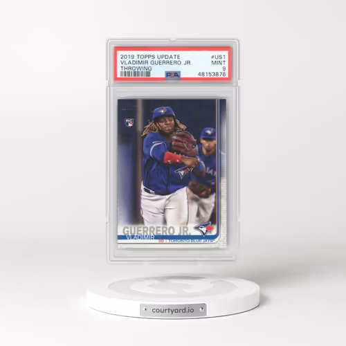 2019 Topps Update #US1 Vladimir Guerrero Jr. - Throwing (PSA 9 MINT)