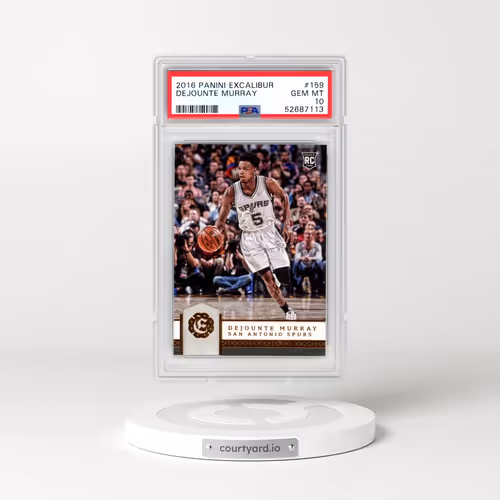 2016 Panini Excalibur #159 Dejounte Murray (PSA 10 GEM MINT)