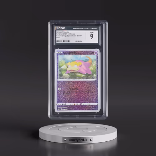 2024 Radiant Energy Special Pack - cs4.1C - - Simplified #002/004 Galarian Slowpoke - Holo (CGC 9 MI