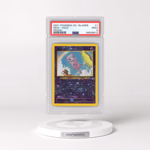 2001 Pokémon Southern Islands Promo #1 Mew - Holo (PSA 9 MINT)