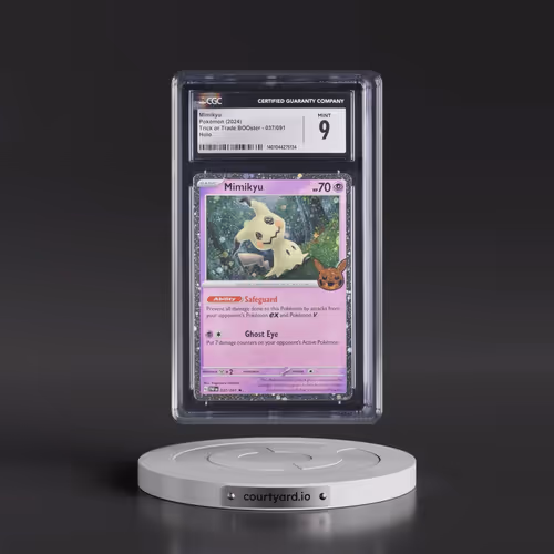 2024 Pokémon Trick or Trade #037 Mimikyu (CGC 9 MINT)