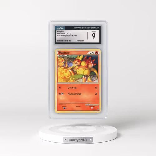 2011 Call of Legends #62/95 Magmar (CGC 9 MINT)