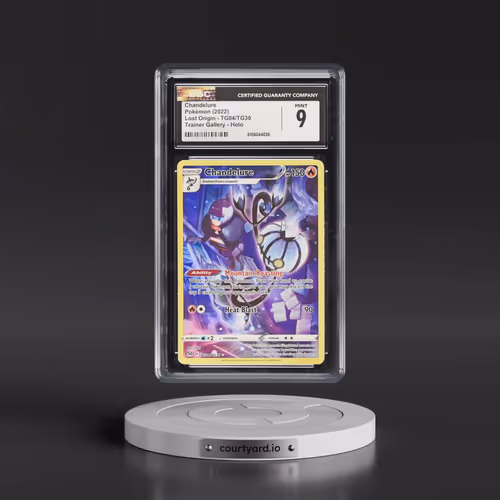 2022 Lost Origin #TG04/TG30 Chandelure - Trainer Gallery Holo (CGC 9 MINT)