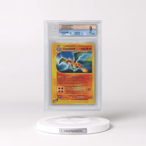 2002 Expedition #40 Charizard - Reverse Holo (BGS 9 MINT)
